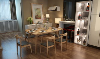 文艺青年的家 布艺沙发 茶几电视柜客厅餐厅全套产品 家具3d设计