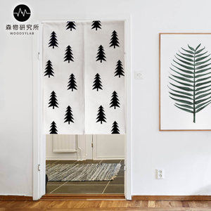 北欧清新风，布艺半帘点亮家居灵动之美