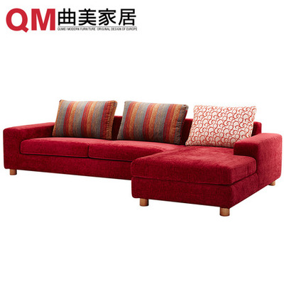 曲美家具布艺沙发2013NWG-S15-7L+8R