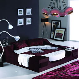 古沙家居布艺真丝双人床 匠心工艺与舒适体验的完美结合